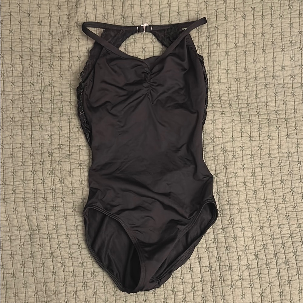 Black Halter Leotard
